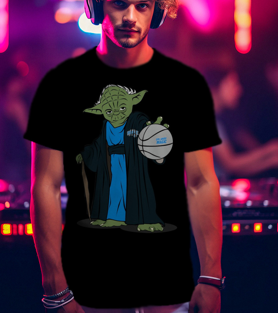 Master Yoda Orlando Magic Basketball T-Shirt