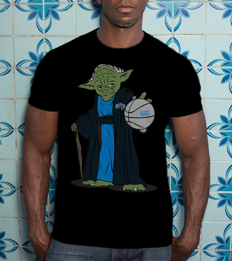 Master Yoda Orlando Magic Basketball T-Shirt