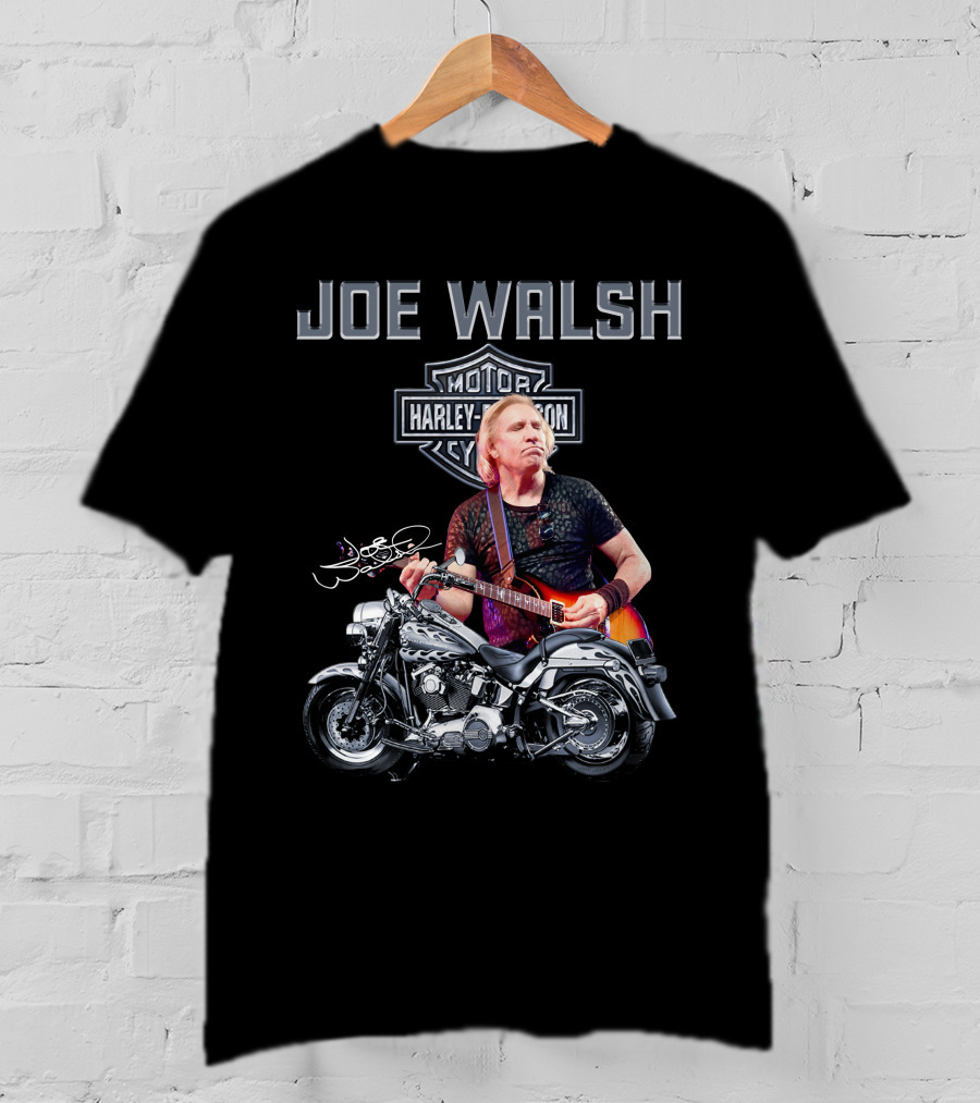 Joe Walsh Harley Davidson Motorcycle Legends T-Shirt