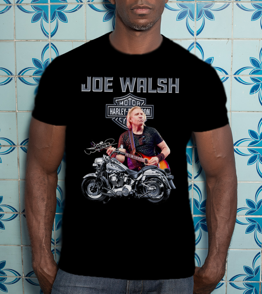 Joe Walsh Harley Davidson Motorcycle Legends T-Shirt
