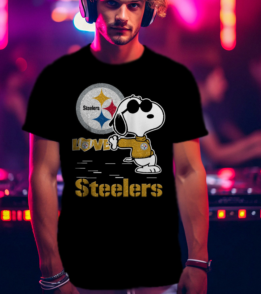 Snoopy Steelers Love Pittsburgh T-Shirt