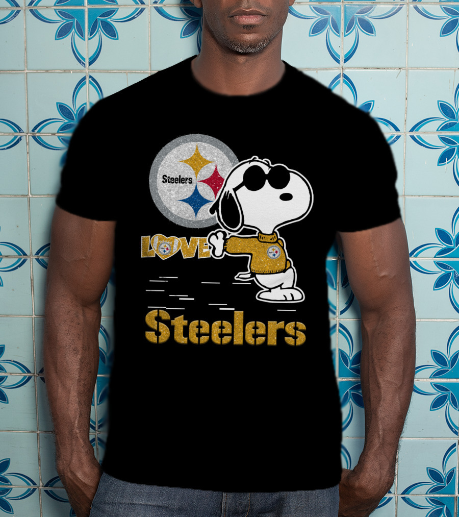 Snoopy Steelers Love Pittsburgh T-Shirt