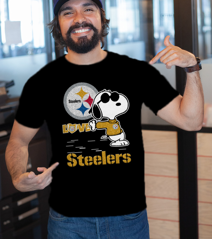 Snoopy Steelers Love Pittsburgh T-Shirt