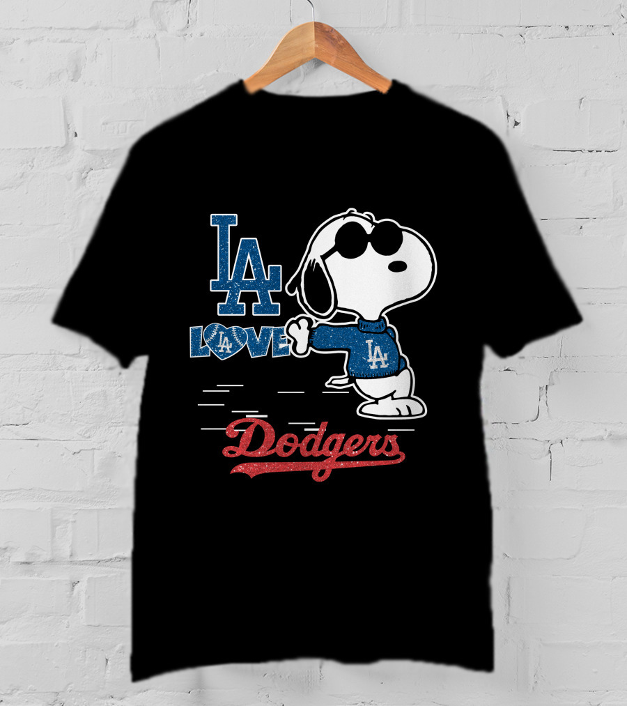 Snoopy LA Love Dodgers T-Shirt