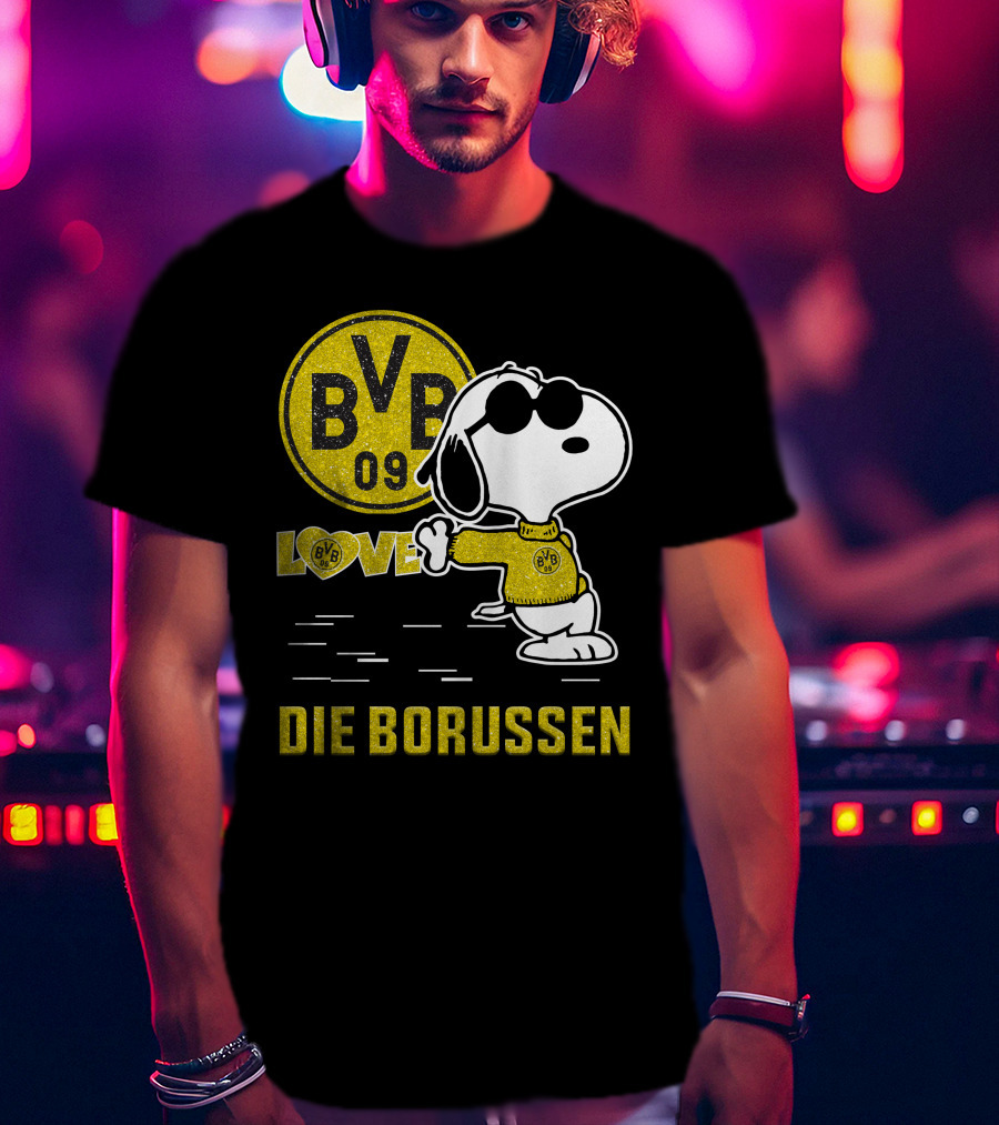 Snoopy BVB 09 Love Die Borussen T-Shirt