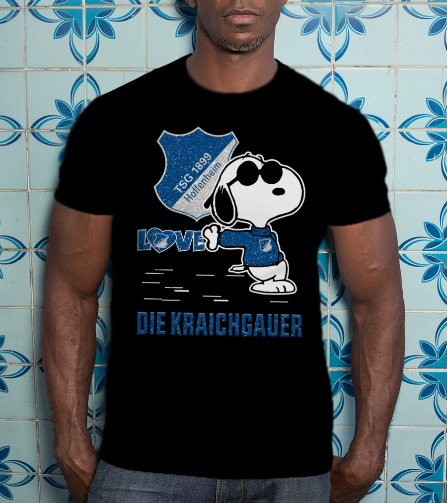 Snoopy Love TSG 1899 Hoffenheim Die Kraichgauer T-Shirt
