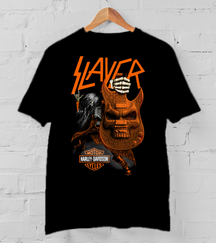 Slayer Harley Davidson Motor Cycles T-Shirt