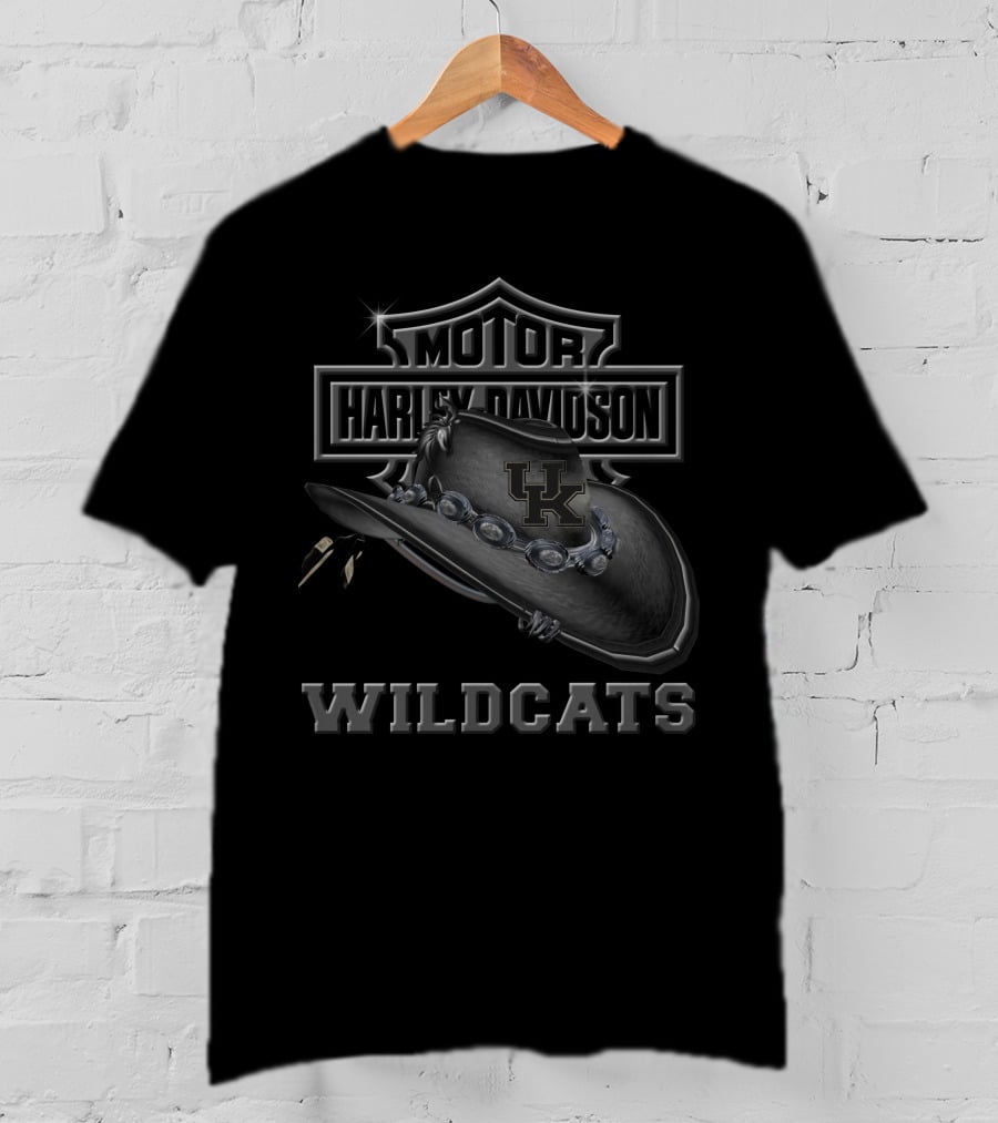 Motor Harley Davidson Uk Kentucky Wildcats T-Shirt