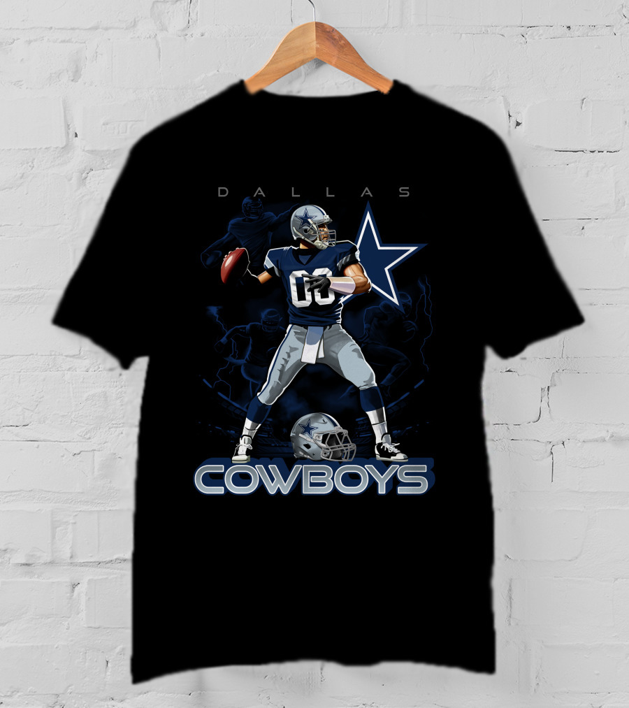 Dallas Cowboys Football Star Iconography T-Shirt