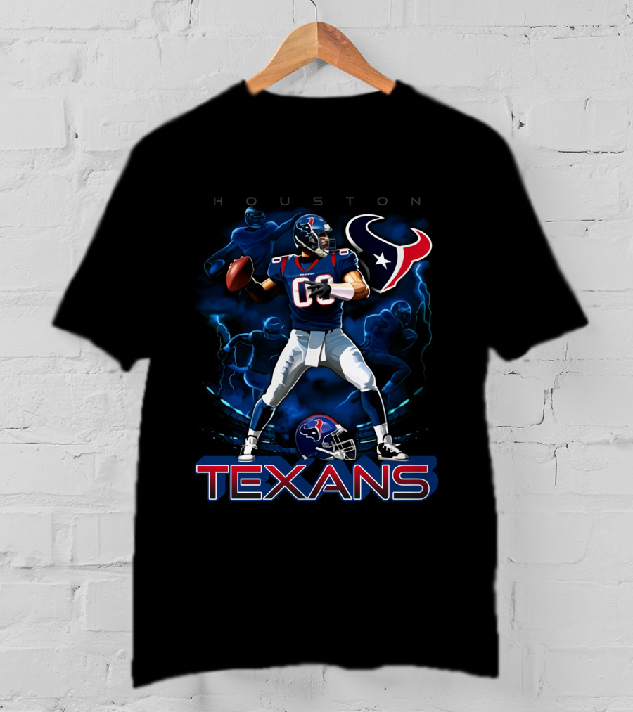 Houston Texans Football Player T-Shirt