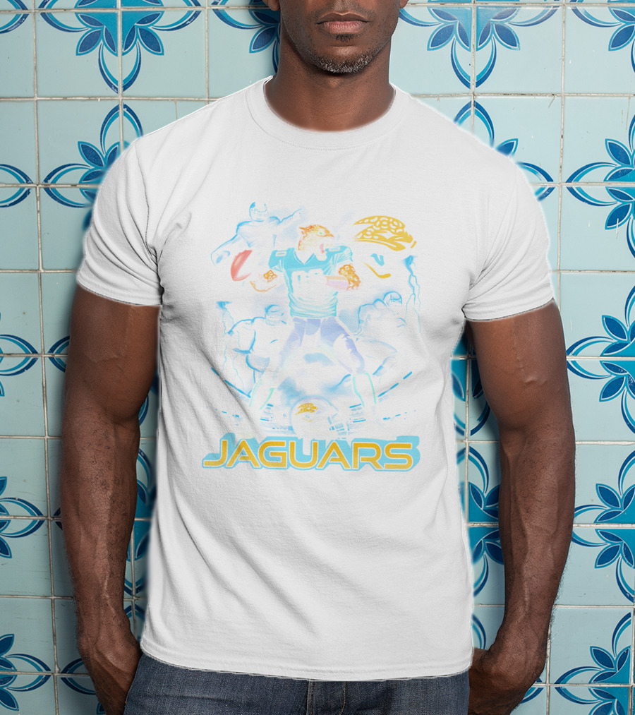 Jacksonville Jaguars Football Team Jaguars Logo Player T-Shirt