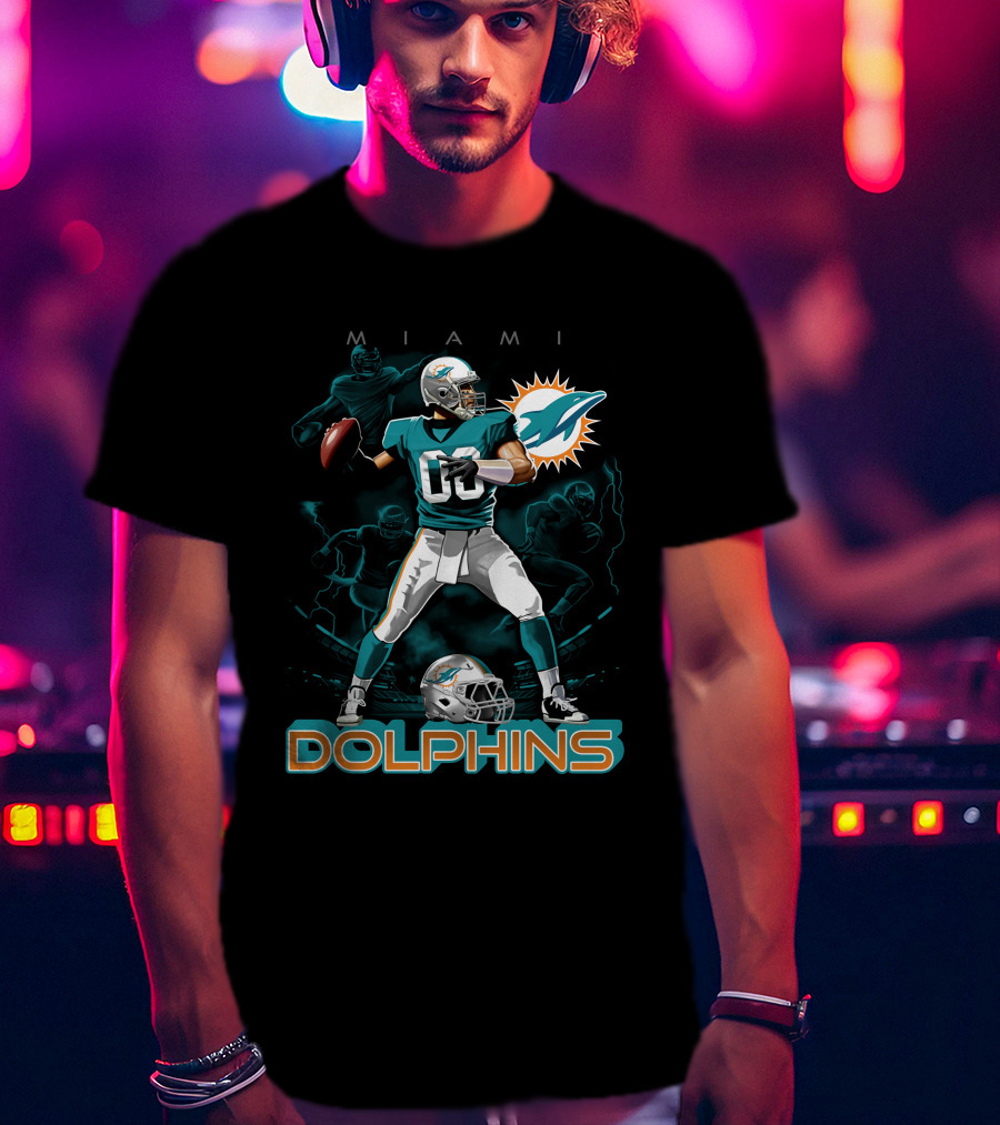 Miami Dolphins 13 Quarterback Football Legends T-Shirt