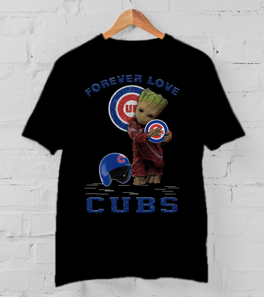 Forever Love Cubs MLB Groot Fan T-Shirt