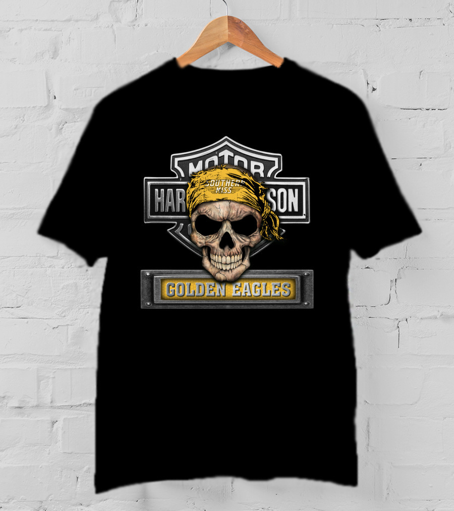 Motor Hard Southern Miss Golden Eagles T-Shirt