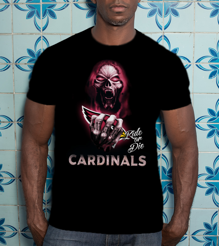Nfl Arizona Cardinals Ride Or Die Fan 146 Hd0001 T-Shirt