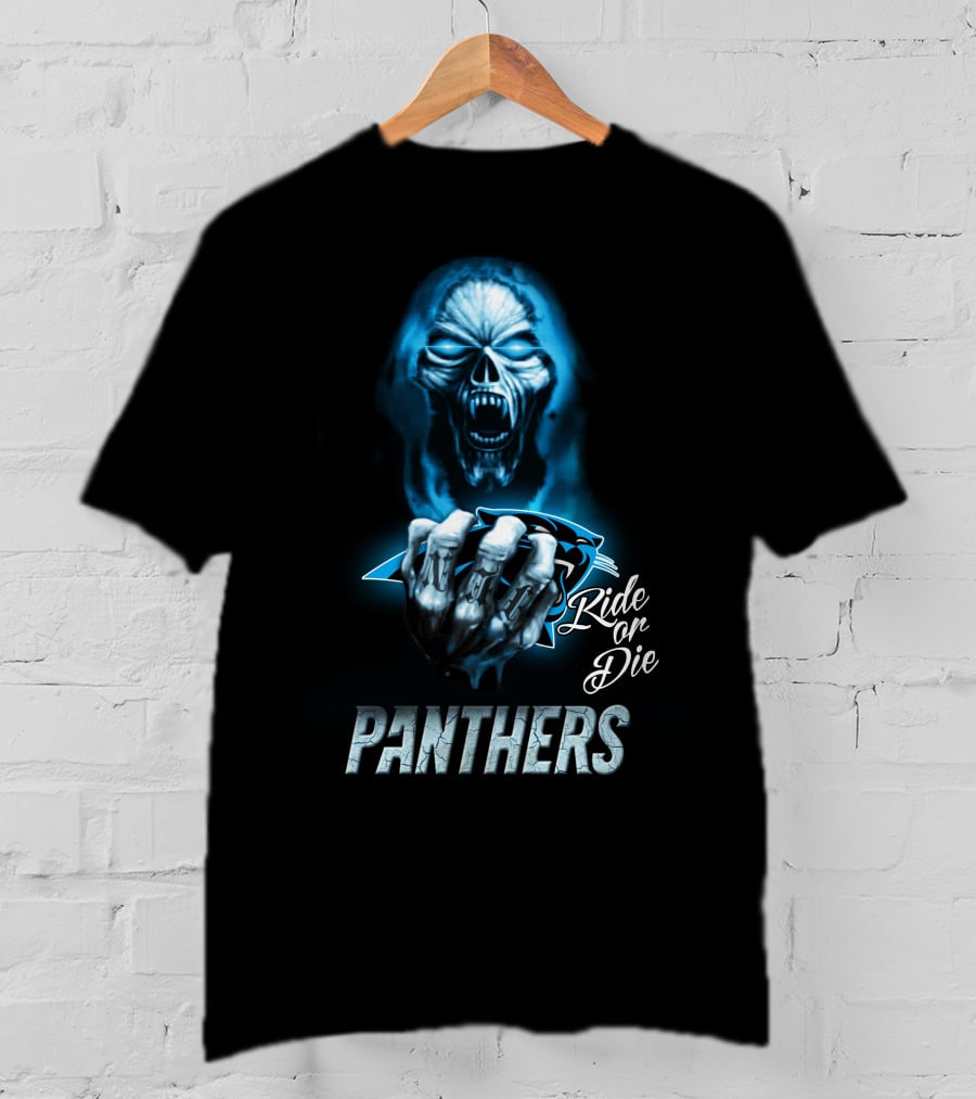 Carolina Panthers Ride Or Die Nfl 146 Hd0005 T-Shirt