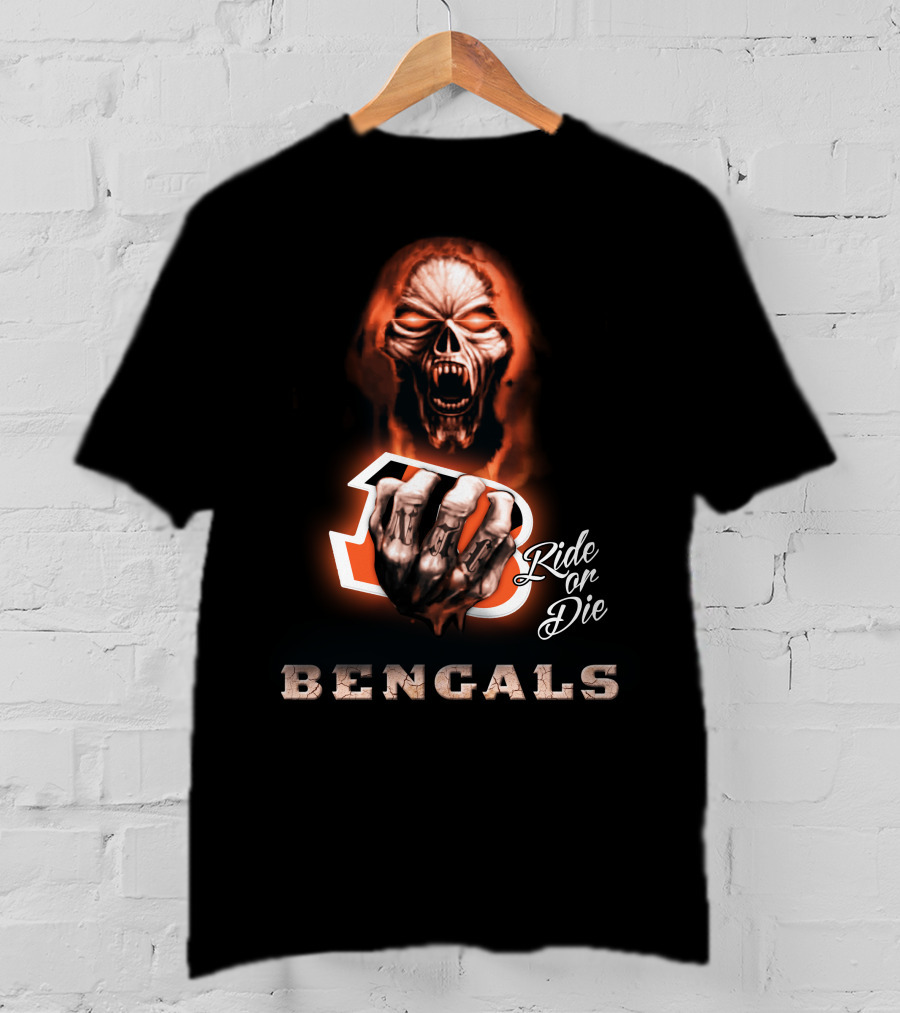 Cincinnati Bengals Ride Or Die 146 Hd0007 T-Shirt