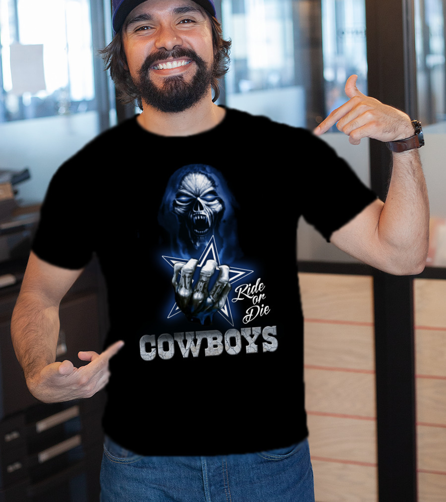 Ride Or Die Cowboys Nfl Dallas T-Shirt