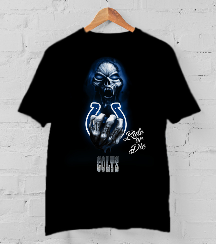 Colts Ride Or Die Nfl Indianapolis Colts 146 Hd0014 T-Shirt