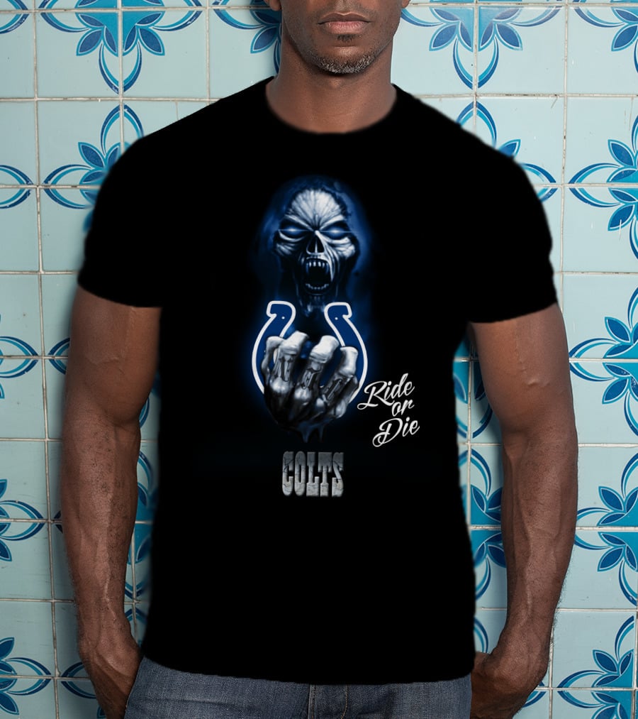 Colts Ride Or Die Nfl Indianapolis Colts 146 Hd0014 T-Shirt