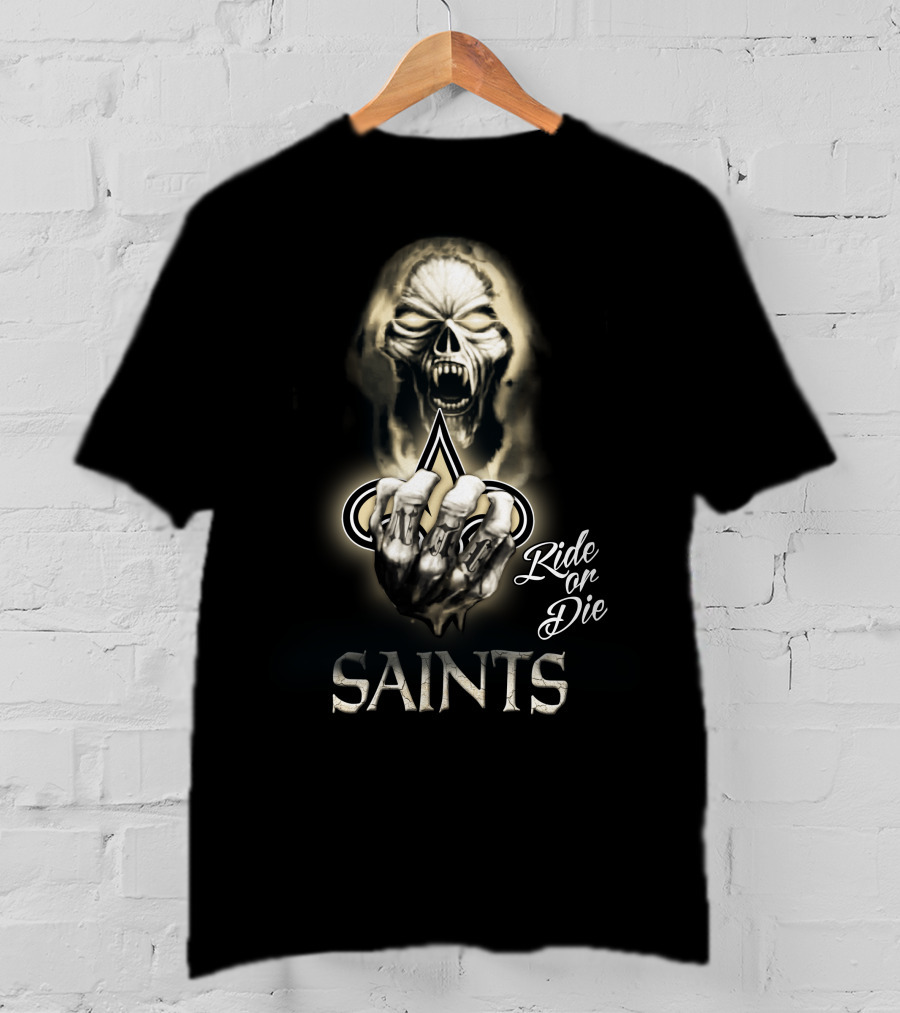 Nfl New Orleans Saints Ride Or Die 146 Hd0023 T-Shirt