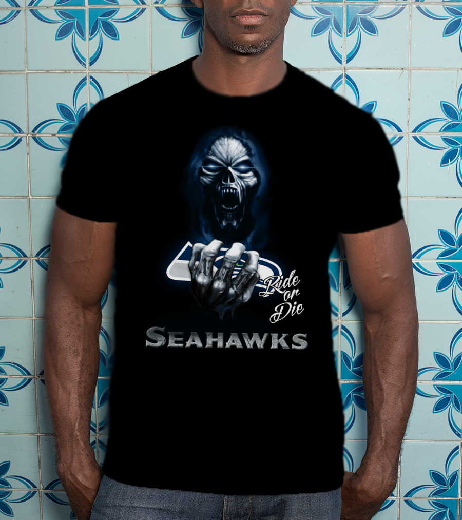 Seattle Seahawks Nfl Ride Or Die 146 Hd0029 T-Shirt