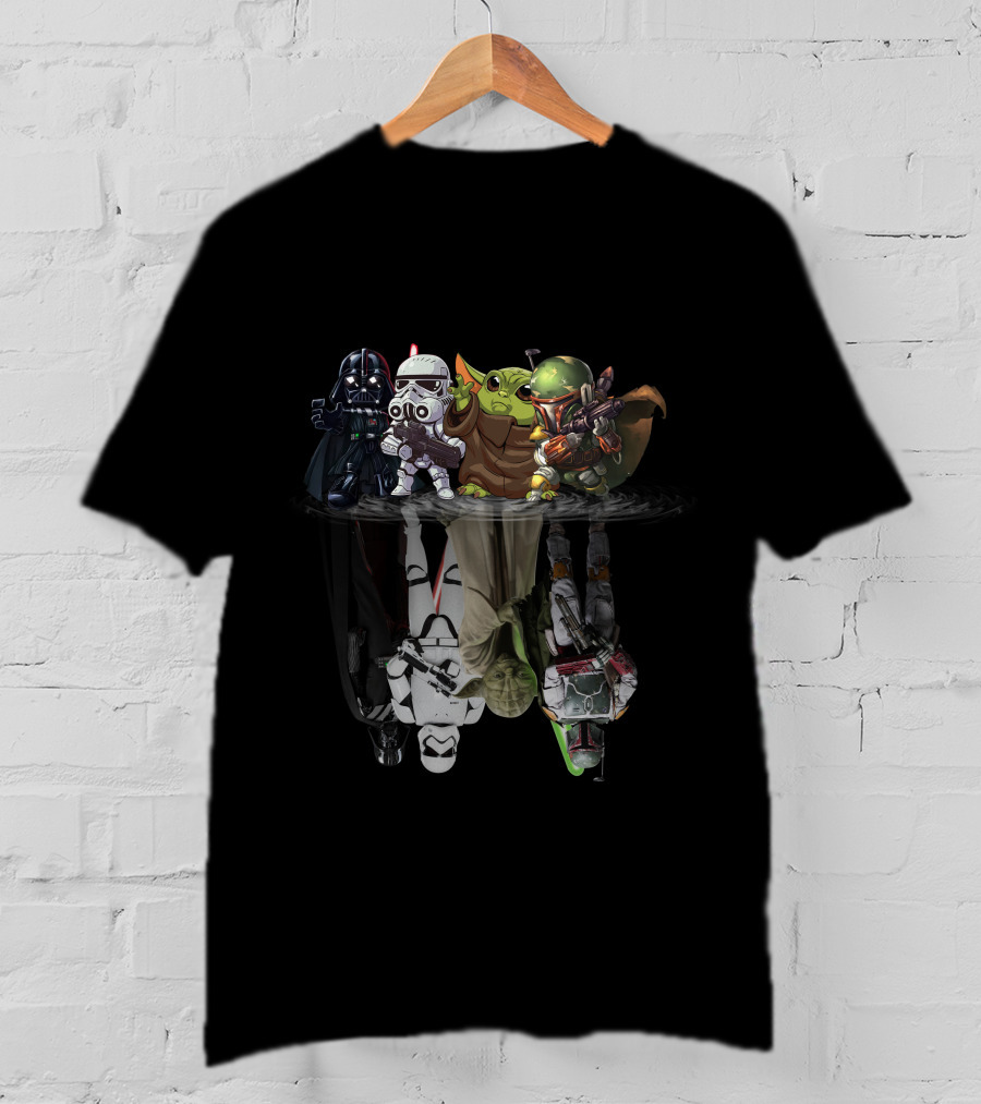 Warrior Collection: Star Wars Characters Reflection T-Shirt