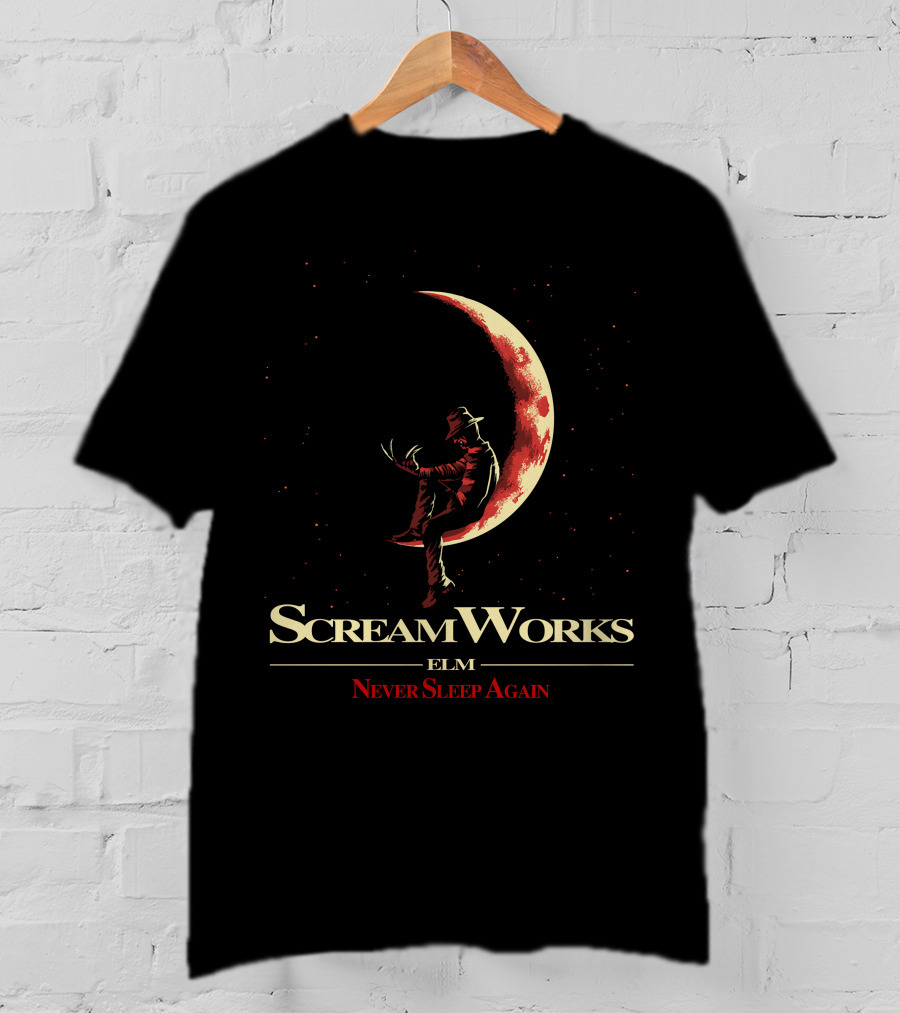 Scream Works Elm Never Sleep Again T-Shirt