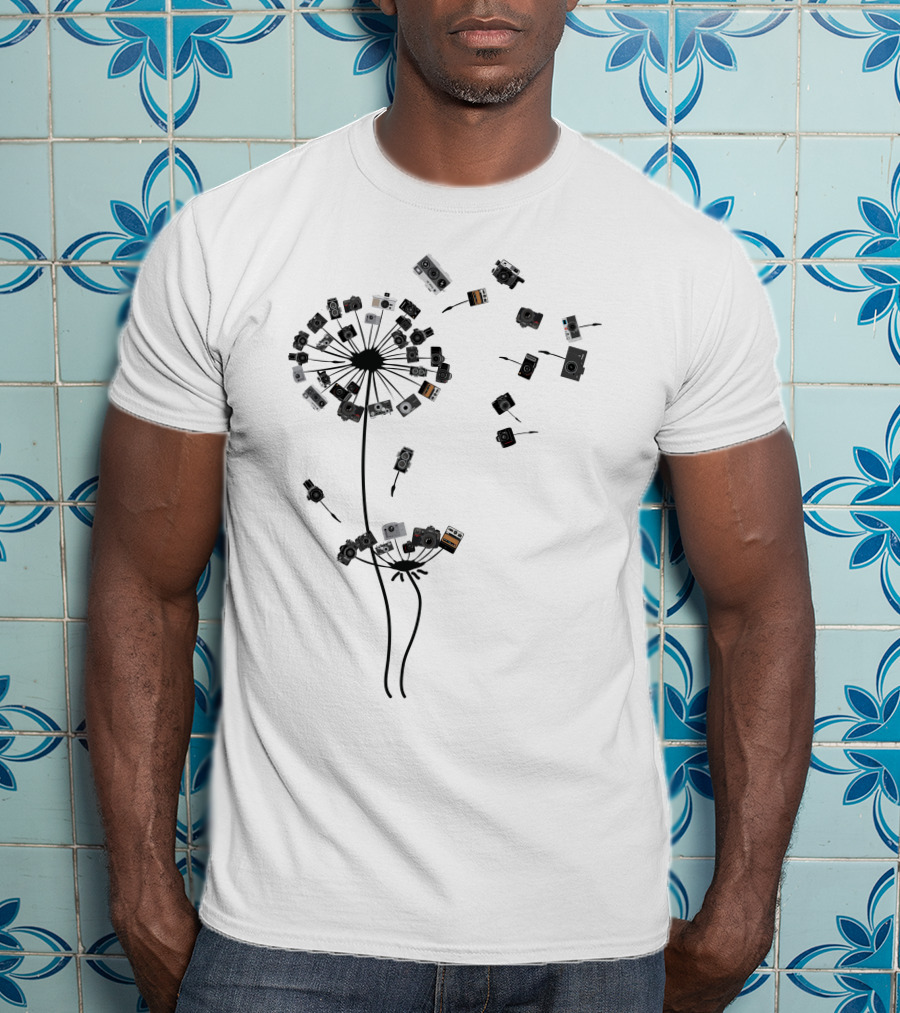 Camera Collection Dandelion T-Shirt