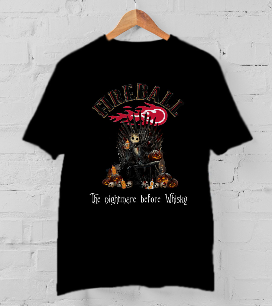 FIREBALL The Nightmare Before Whisky T-Shirt