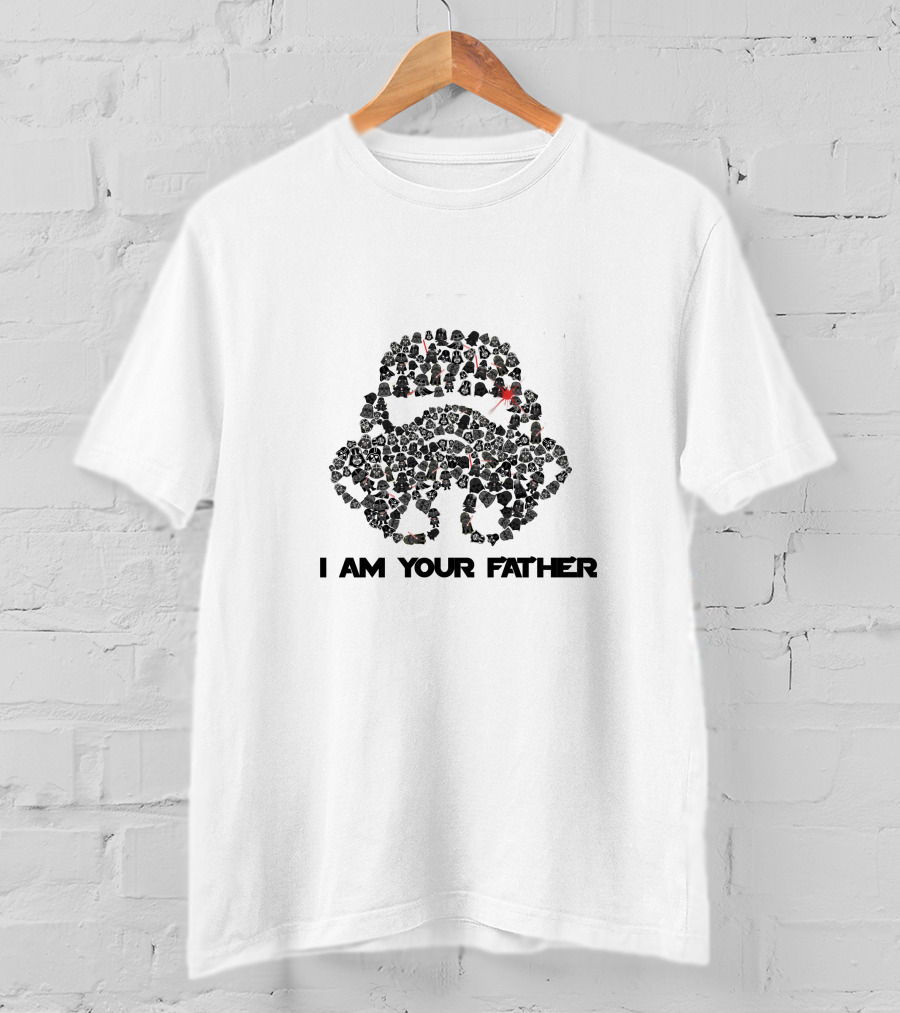 Darth Vader I Am Your Father Star Wars Iconic Helmet T-Shirt