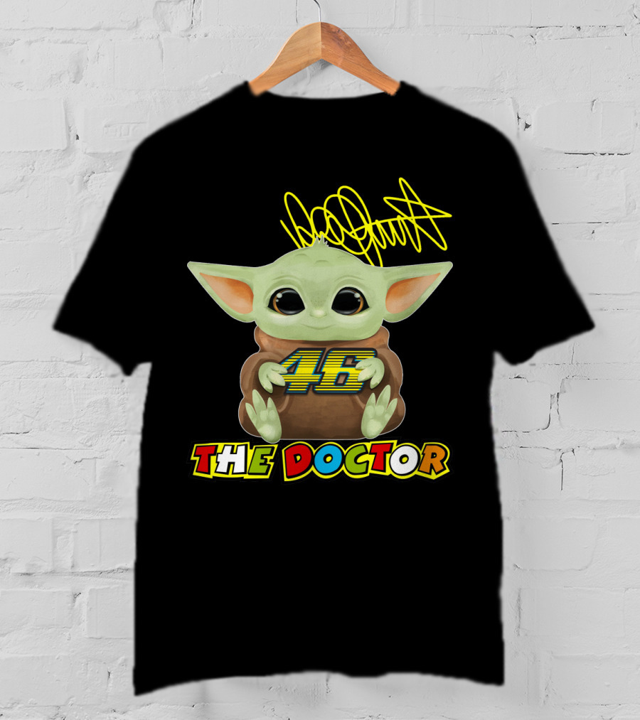 Valentino Rossi Baby Yoda The Doctor 46 T-Shirt