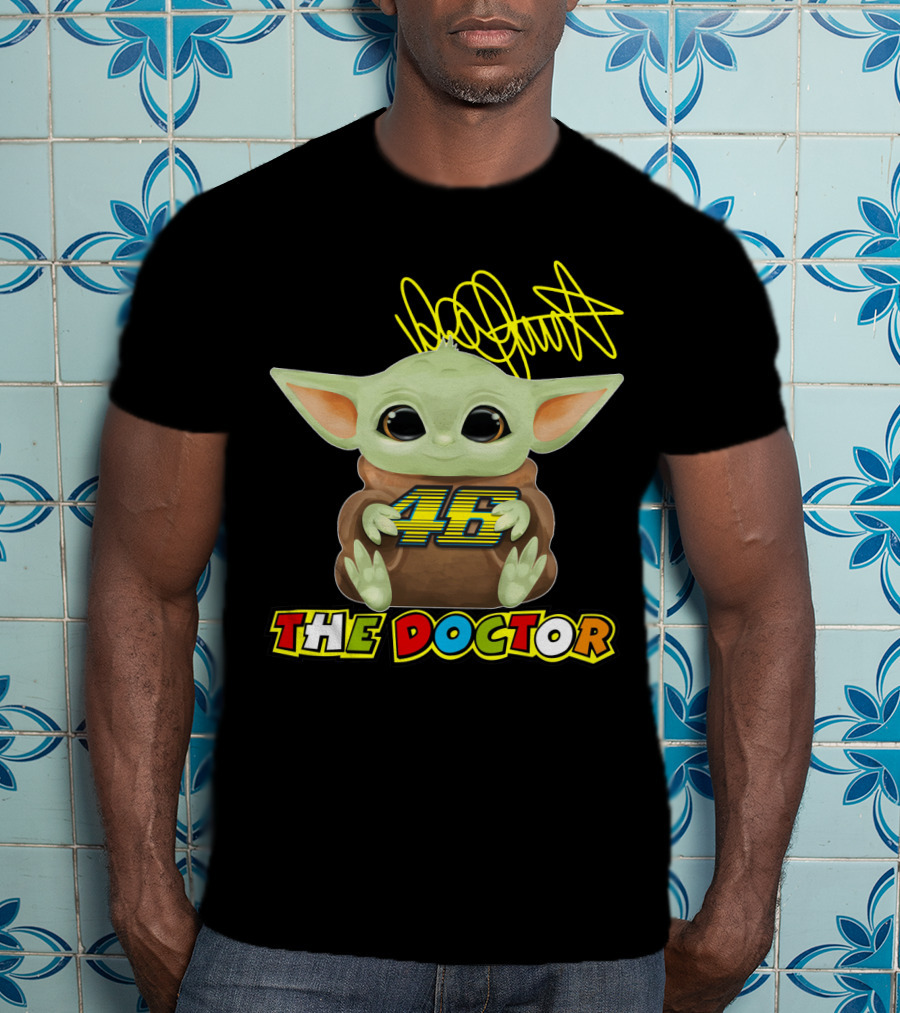 Valentino Rossi Baby Yoda The Doctor 46 T-Shirt