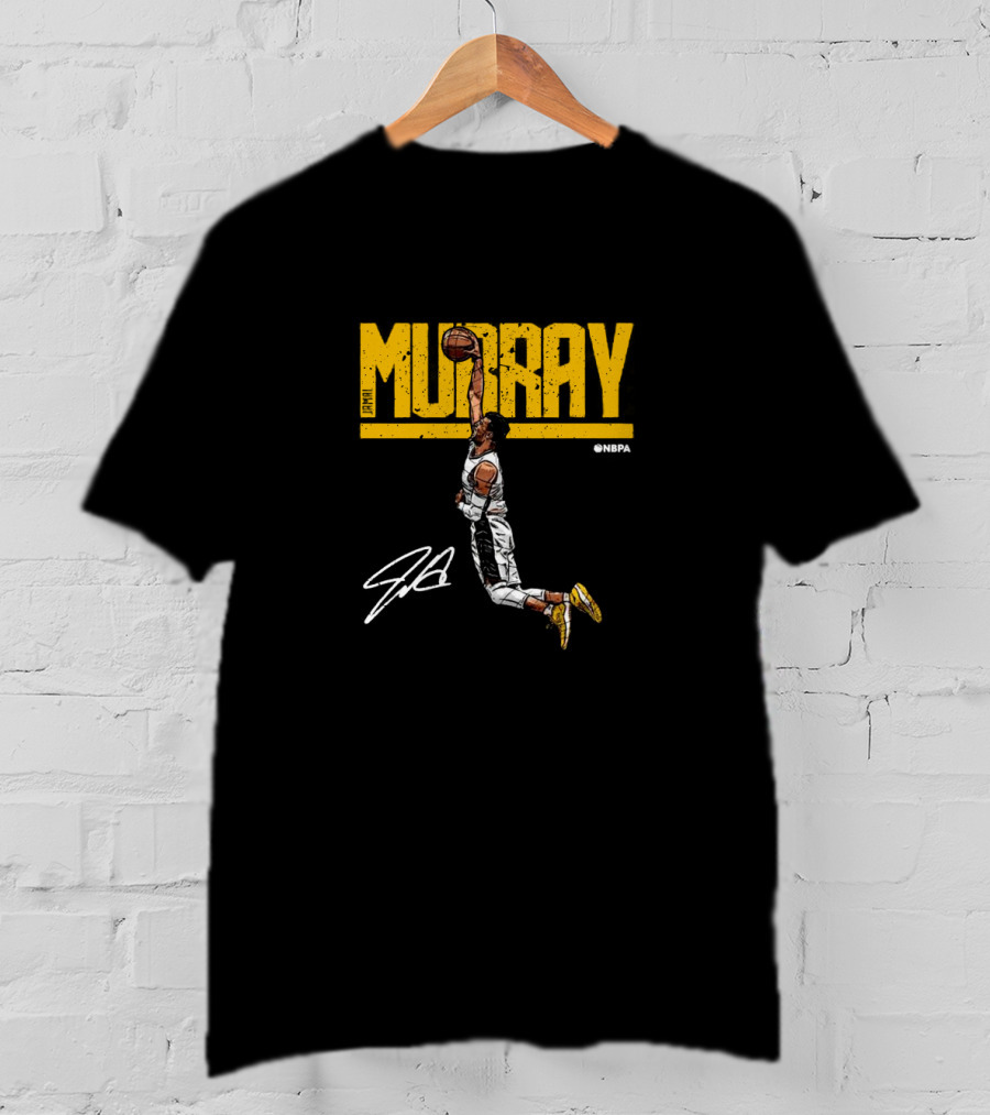 Jamal Murray Dunk Illustration NBPA Signature T-Shirt