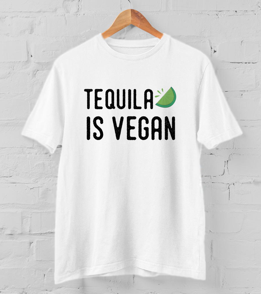 Tequila Is Vegan Lime Slice T-Shirt