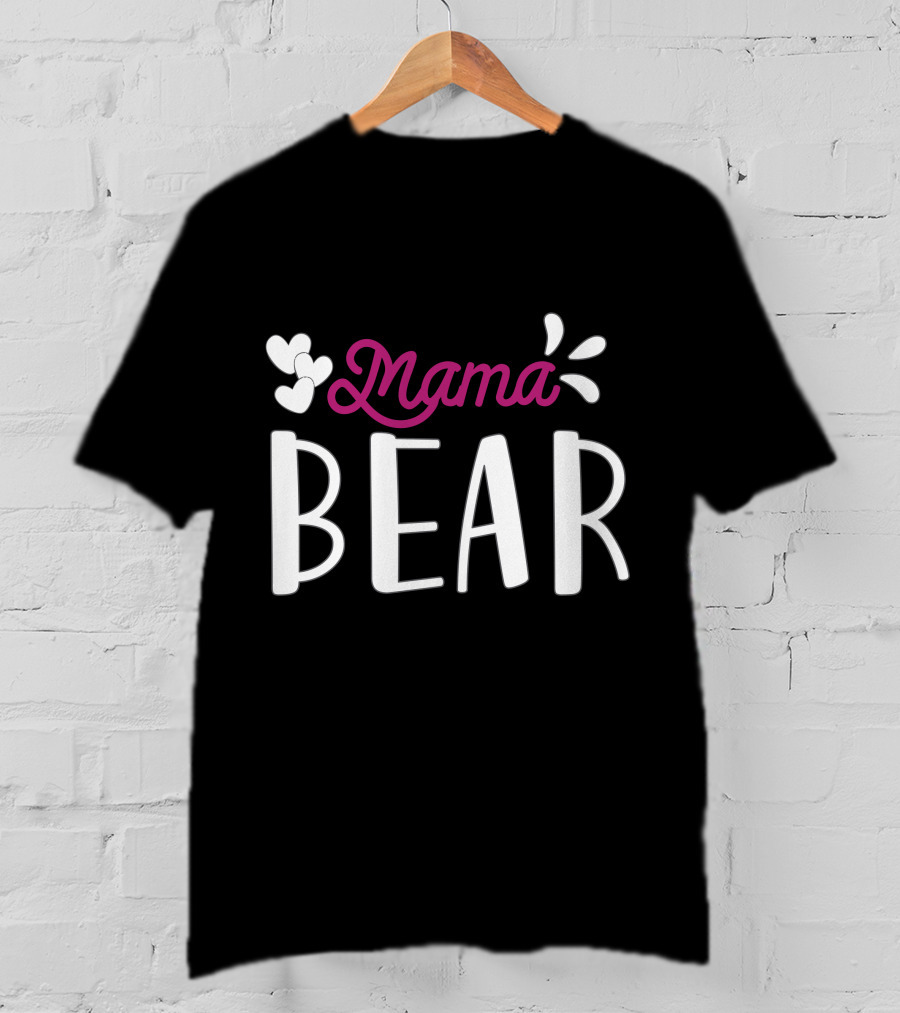 Mama Bear Heart Elements T-Shirt