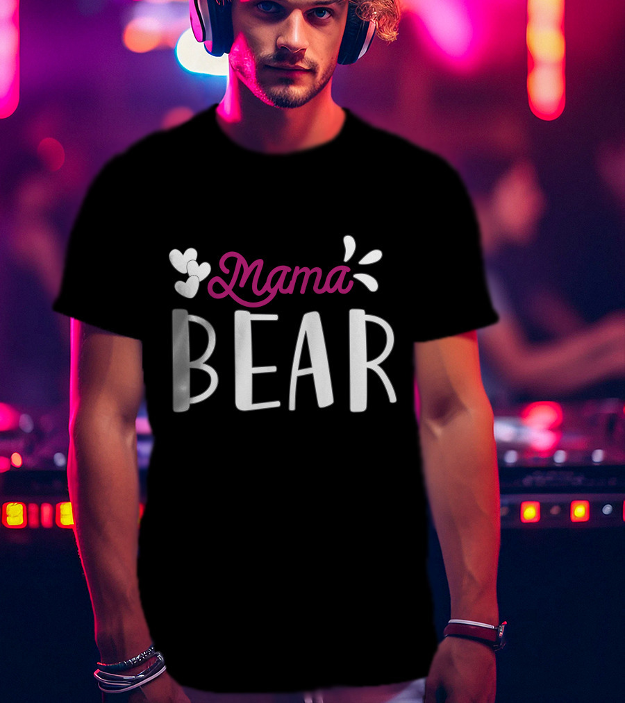 Mama Bear Heart Elements T-Shirt