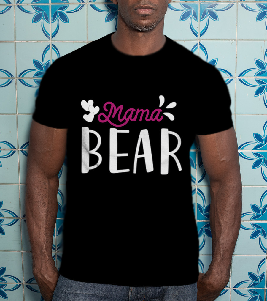 Mama Bear Heart Elements T-Shirt