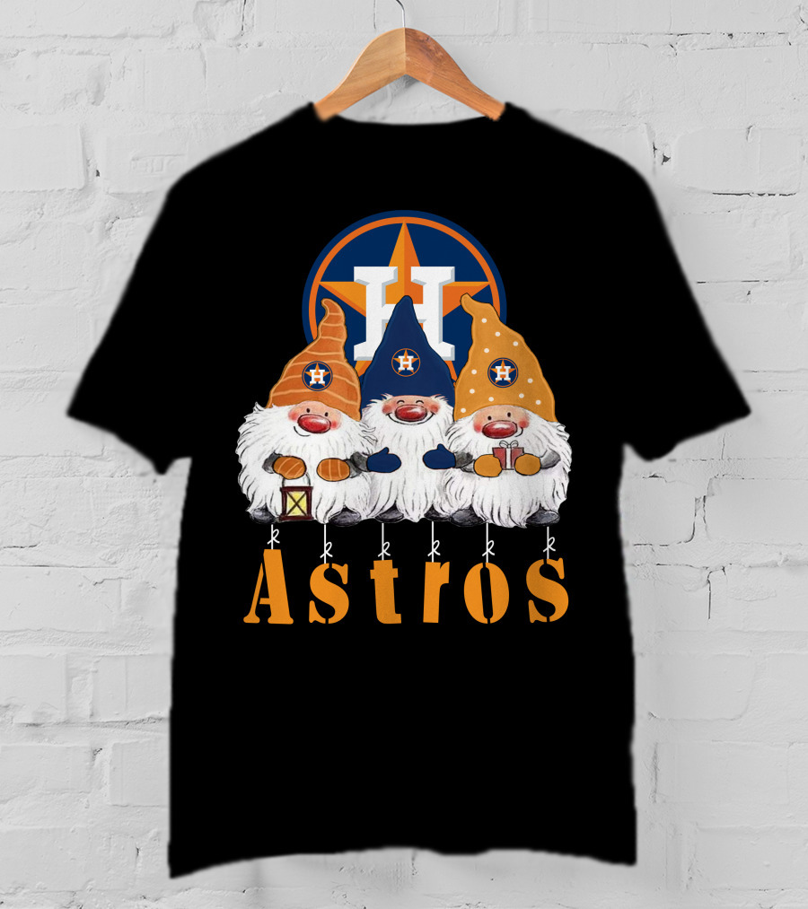 Houston Astros Santa Gnomes H T-Shirt