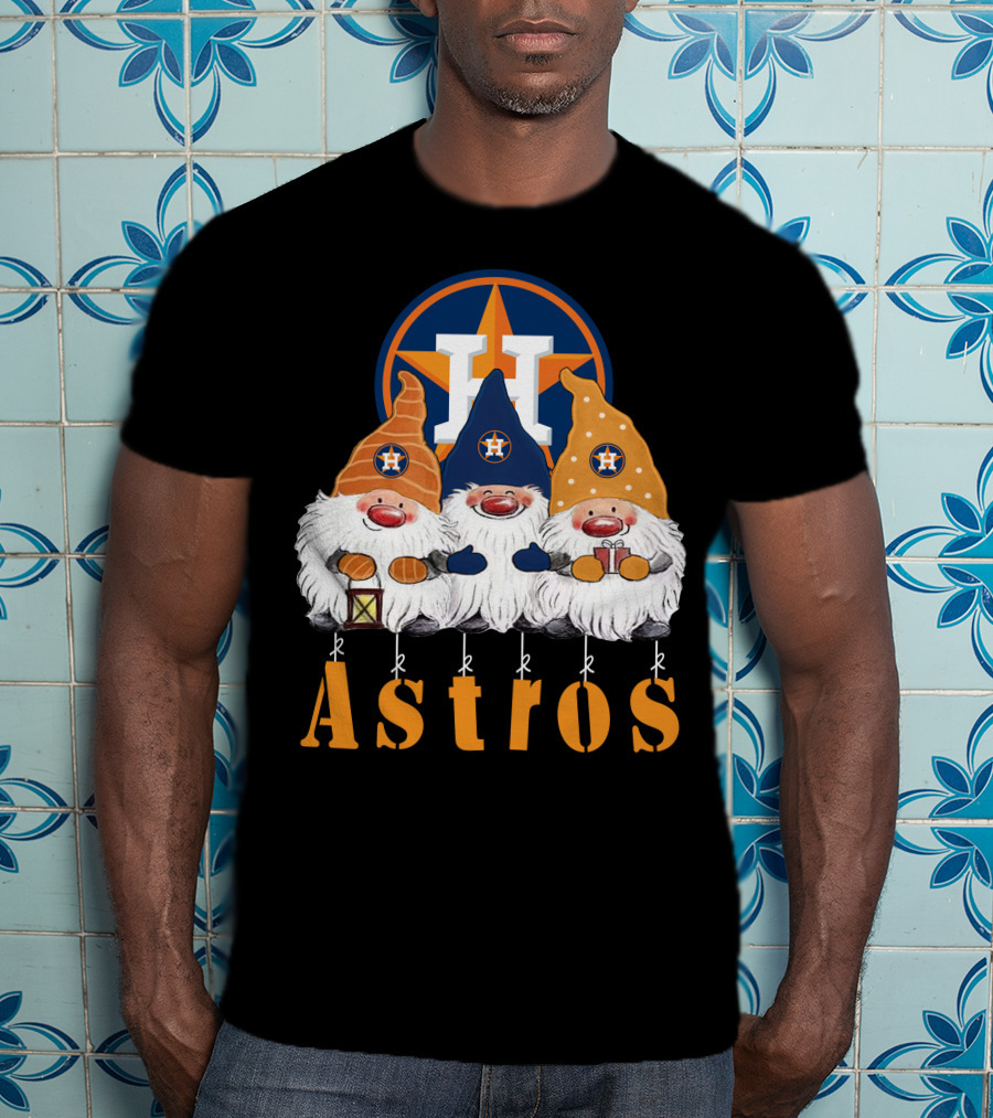 Houston Astros Santa Gnomes H T-Shirt