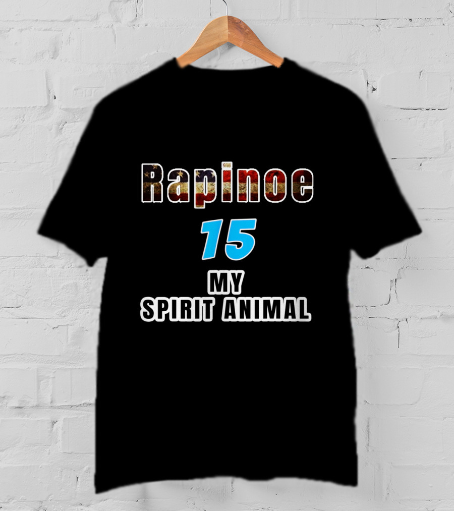 Rapinoe 15 My Spirit Animal Soccer T-Shirt