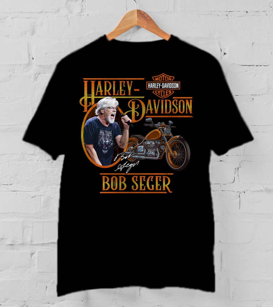 Harley Davidson Motor Cycles Bob Seger T-Shirt