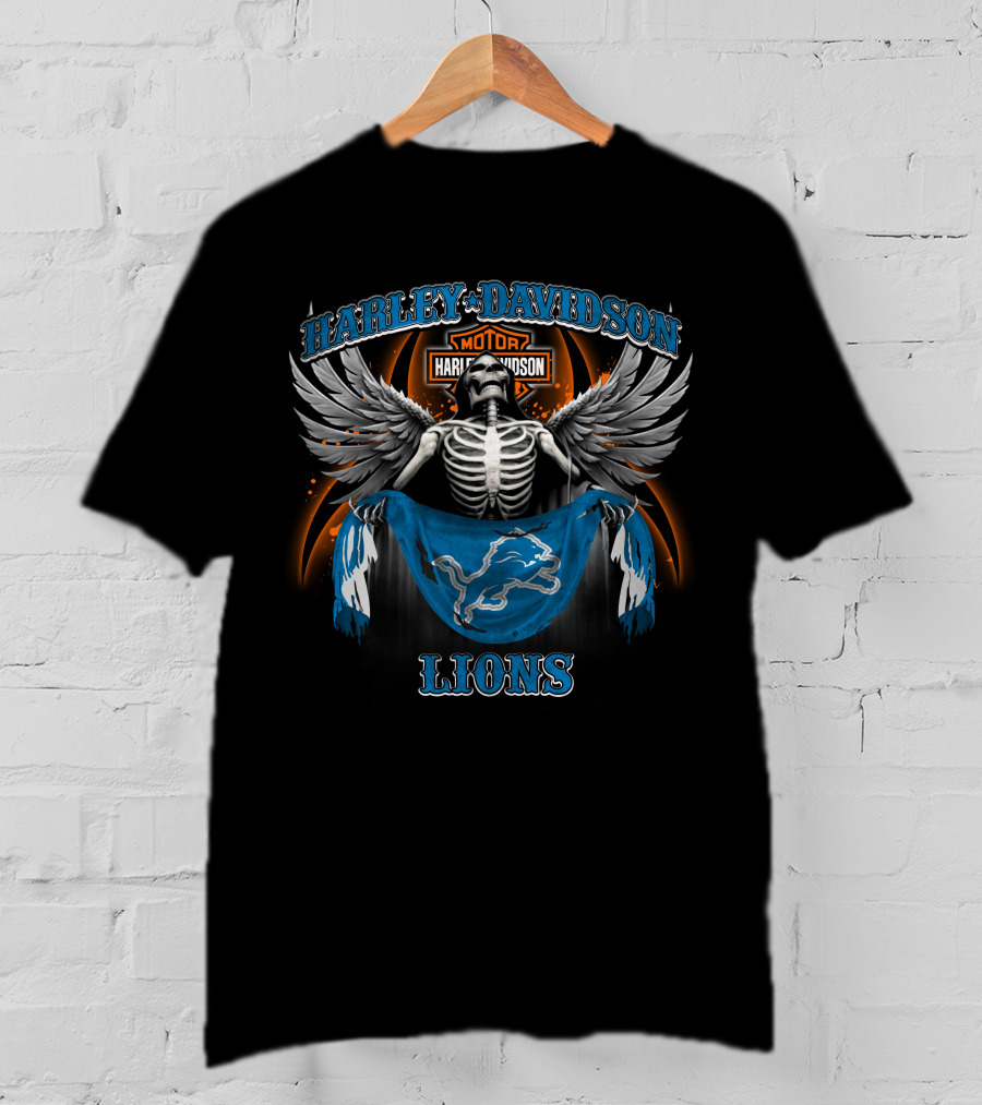 Harley Davidson Motor Lions T-Shirt