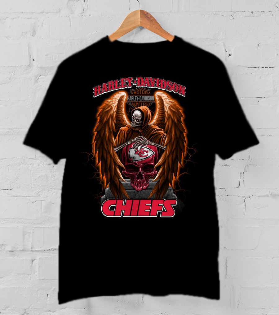 Harley Davidson Motor Cycles Chiefs T-Shirt
