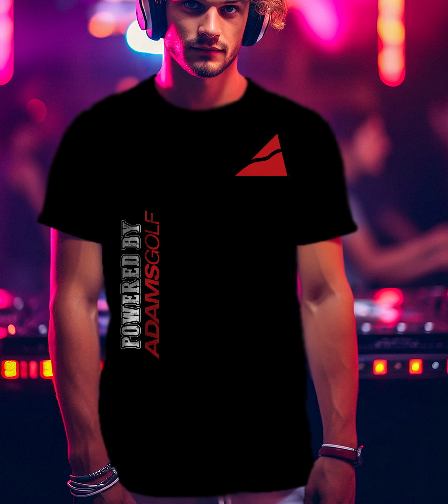 Powered By Adams Golf T-Shirt