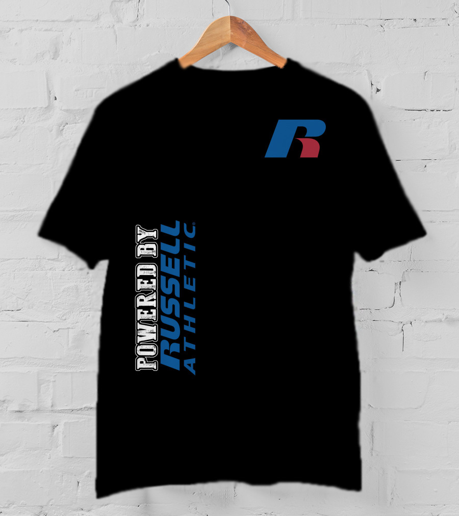 Powered By Russell Athletic R T-Shirt
