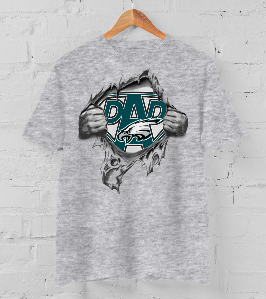 Philadelphia Eagles Super Dad T-Shirt