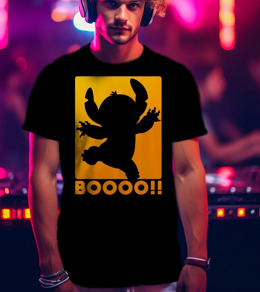 Disney Stitch Halloween Boooo T-Shirt