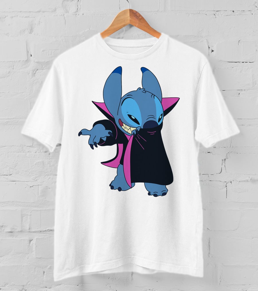 Disney Stitch Halloween Vampire Costume T-Shirt