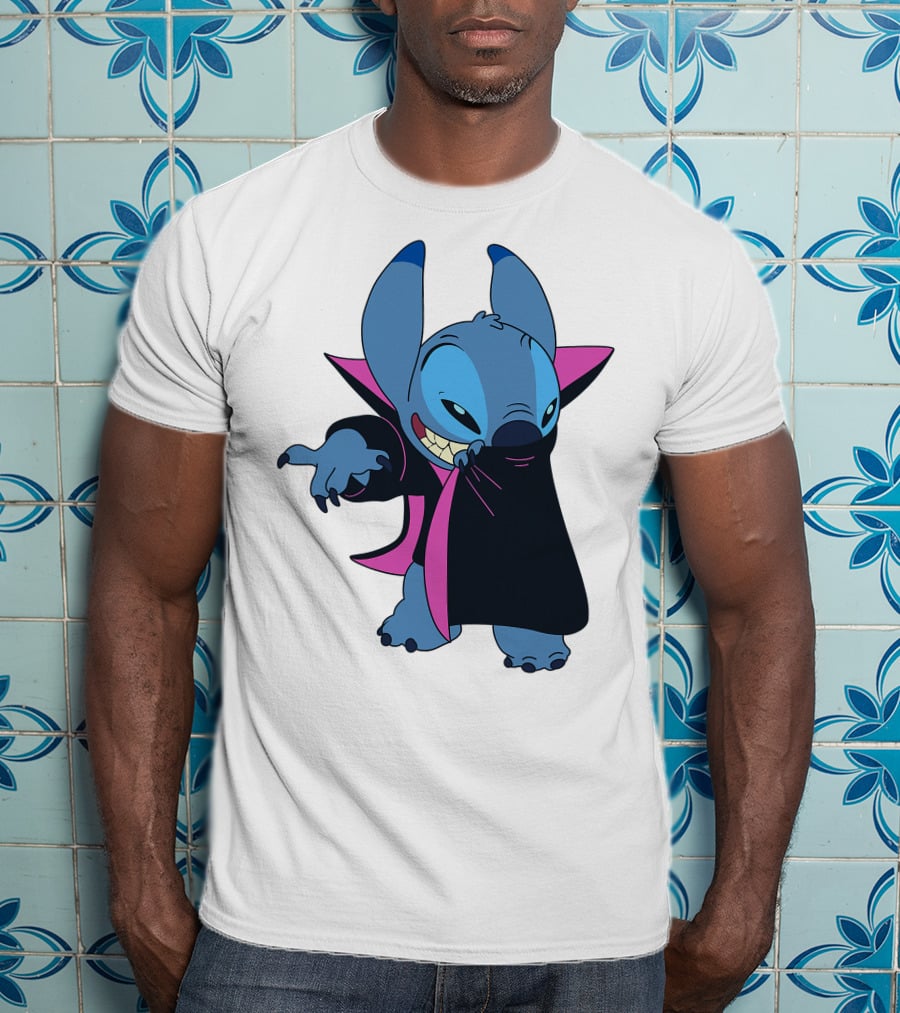 Disney Stitch Halloween Vampire Costume T-Shirt
